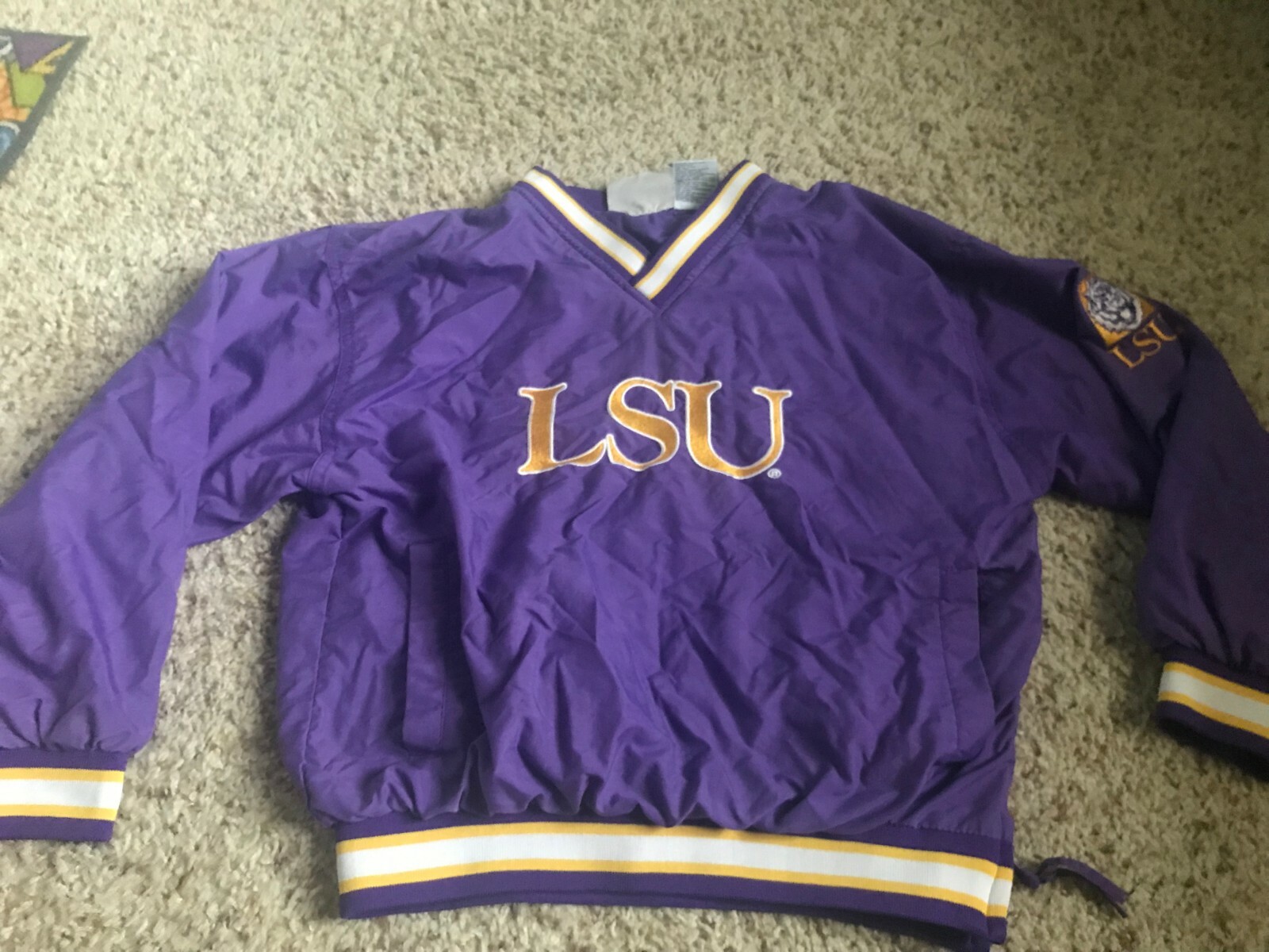 Vintage LSU Tigers Jacket Coat KIDS M 