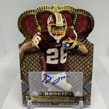 2011 Panini Crown Royale Roy Helu Jr. Gold Signatures /499 #185 Rookie Auto RC