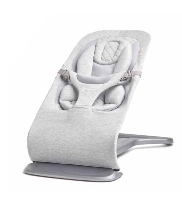 Ergobaby Evolve 3-in-1 Bouncer Multi Position Baby Bouncer Seat Light Grey NEW