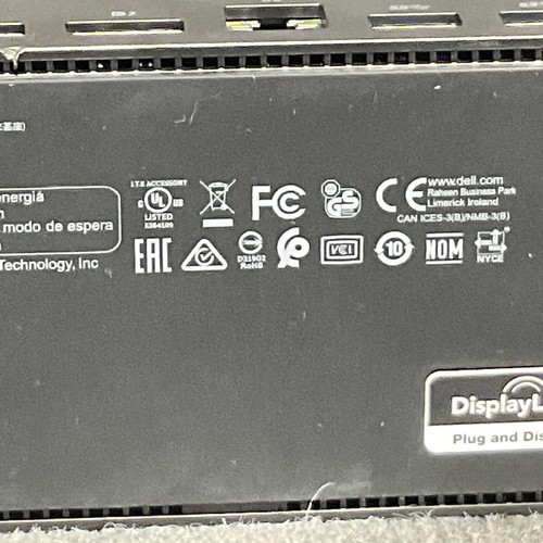 Dell Universal Docking Station D6000 Plug-and-Play USB-C USB 3.0 Ports - Black - 第 14/18 張圖片