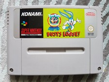 Thumbnail of ebay&reg; auction 373800907557 | Tiny Toon Adventures Buster Busts Loose - Super Nintendo SNES - Guter Zustand