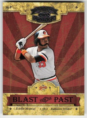 2004 Donruss Throwback Threads #BP-7 Eddie Murray BASEBALL Baltimore Orioles