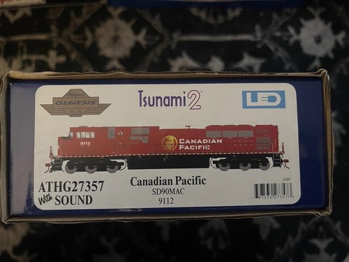 Athearn Genesis 2.0 HO Canadian Pacific SD90MAC #9112 DC/DCC Sound Brand New