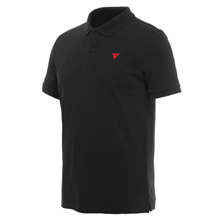 Dainese Vibrant Speed Demon Black Polo Sport Urban Casual Men's T-Shirt S