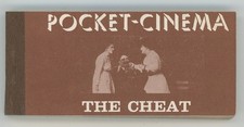Pocket Cinema / The Cheat / Vintage Movie Flip Book Exc. Cond.