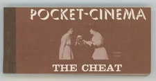 Pocket Cinema / The Cheat / Vintage Movie Flip Book Exc. Cond.
