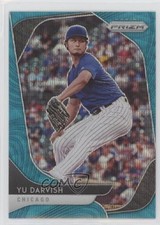 2020 Panini Prizm Tier II Teal Wave Prizm Yu Darvish #132 9s4