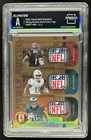 2021 Gold Standard Smith Ja'Marr Chase Jaylen Waddle NFL Shield Patch RC #1/1 AC