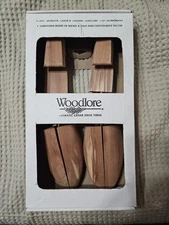 Woodlore  100% Aromatic Cedar Shoe Trees Large Size 9.5W - 12.5N USA