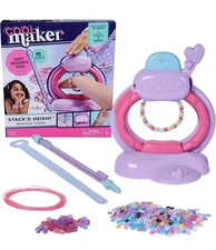 Cool Maker Stack'd Heishi Bracelet Studio - Spin Master -1220 Beads!