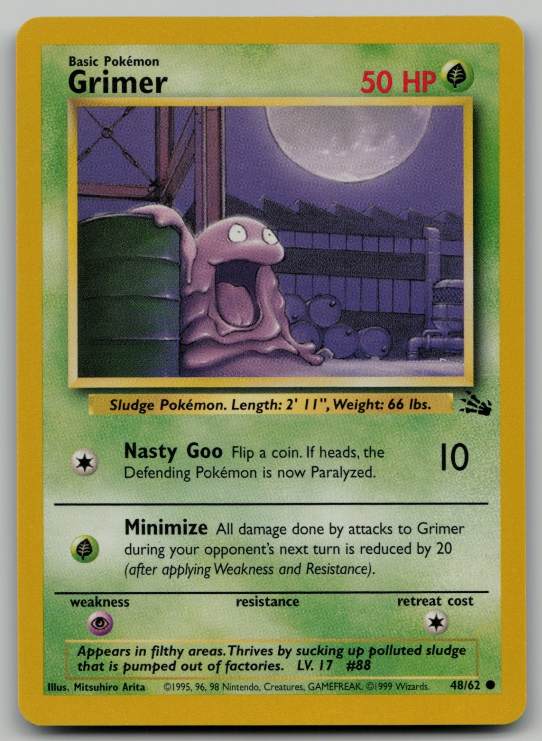 Grimer Common Fossil 48/62 NM