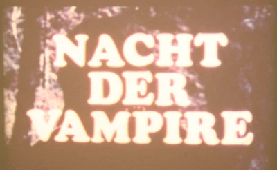 Super 8 Filmklassiker..NACHT DER VAMPIRE""2 Teilig in Blechdose Gut erhalten... - Bild 1 von 4