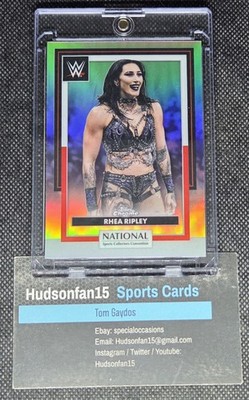 Rhea Ripley 2026 Topps Chrome National Sports Collectors Convention WWE #WWE-23
