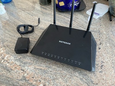 Netgear Nighthawk AC1900 Smart WiFi Dual Band Gigabit Router R6400V2
