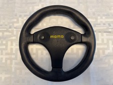 Genuine Momo leather Formula steering wheel 255mm caterham lotus seven no mod26
