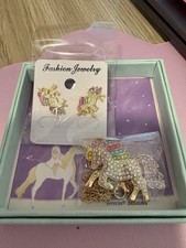 Unicorn Earrings And Necklace
