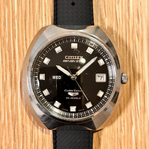 Citizen Seven Star First Generation Custom Deluxe 23 Jewels