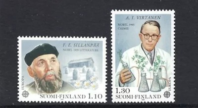 s57043 FINNLAND POSTFRISCH 1980 Europa berühmte Personen 2v