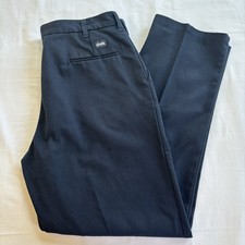 Cintas ComfortFLEX Mens Work Pants 36x30 Navy Blue Uniform Trousers Industrial