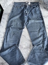 VTG Calvin Klein Denim Jeans slim boot cut Double stone Size 10 L 32 EUC