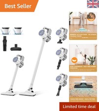 Limpieza sin esfuerzo: aspiradora inalámbrica 30Kpa con 35 minutos de duración y taza antipolvo grande