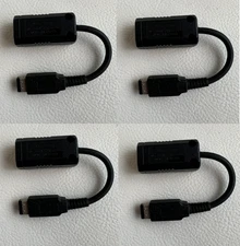 4 Nintendo GameBoy Color Link Cable Adapter Cable MGB-004 authentic  DMG GBC GB