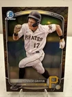 2025 Konnor griffin Bowman Chrome Prospects Reptilian Refractor #BCP-86 Pirates