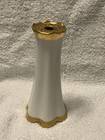 Rare Rosenthal Porcelain Gold Trimmed Hat Pin Holder 5” Tall Base 2.5” REDUCED — photo 4