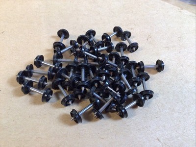 HO Scale 33'' Wheelsets - Metal Wheels/Metal Axles (36-Pack) Estate Find Open Box