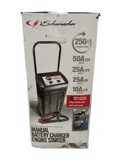 Schumacher Electric Sc1445 250a Engine Start Battery Charger 10a 6v12v Wheeled
