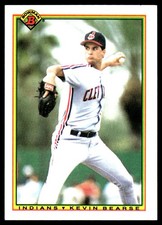 Kevin Bearse 1990 Bowman #330 Indians MLB READ FREE SHIPPING AutographDen