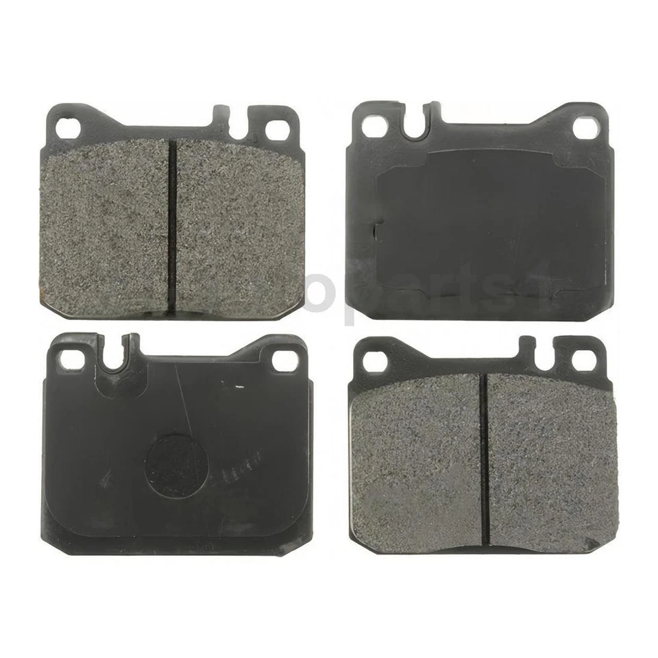 Juego de 6 rotores de freno delanteros traseros + pastillas de freno para Mercedes-Benz 300SD 1985 Foto 2 de 4