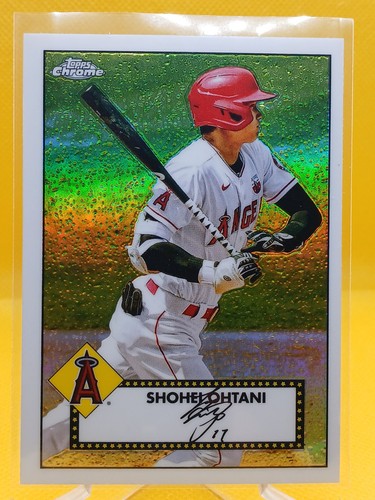 Shohei Ohtani 2021 Topps Chrome 1952 Topps Redux Refractor #TC52-43 MLB Angels