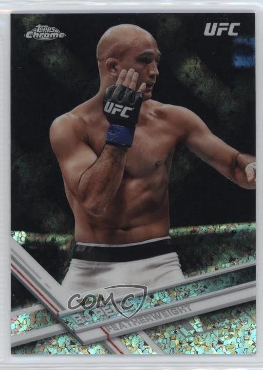 2017 Topps Chrome UFC Diamond Refractor BJ Penn #29