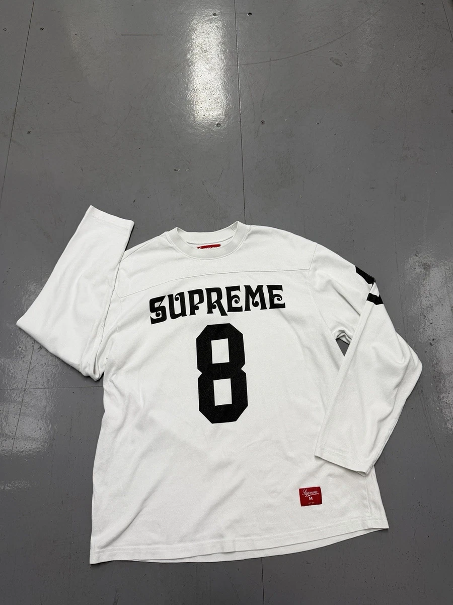 Supreme White Long Sleeve T-Shirts for Men for sale | eBay UK