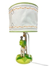 Children  s Safari Animal Lamp Giraffe Elephant Monkey Jungle Nursery Decor