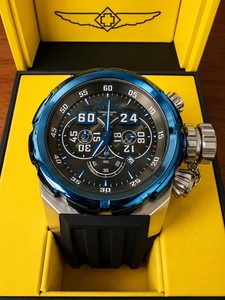 Invicta Russian Diver 1959 Mens Watch 52mm Blue Dial Chronograph New Battery Invicta Russian Diver 1959 Mens Watch 52mm Blue Dial  main image 3