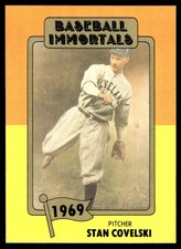 Stan Coveleski 1980-87 SSPC HOF #112 Indians MLB READ FREE SHIPPING AutographDen