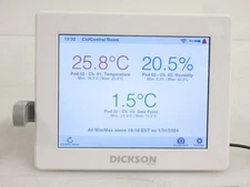 DICKSON TWP DICKSONONE TOUCHSCREEN TEMPERATURE/HUMIDITY DATA LOGGER & RTRH PROBE