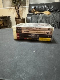 LOT OF 4 PS3 GAMES - AC BROTHERHOOD, COD MW3, GENESIS COLLECTION, AC/DC LIVE