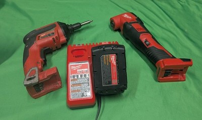 ''Ready-to-Drywall'' Kit Milwaukee Screw Gun 2866-20 & Multi-Tool 2620-20 - Used