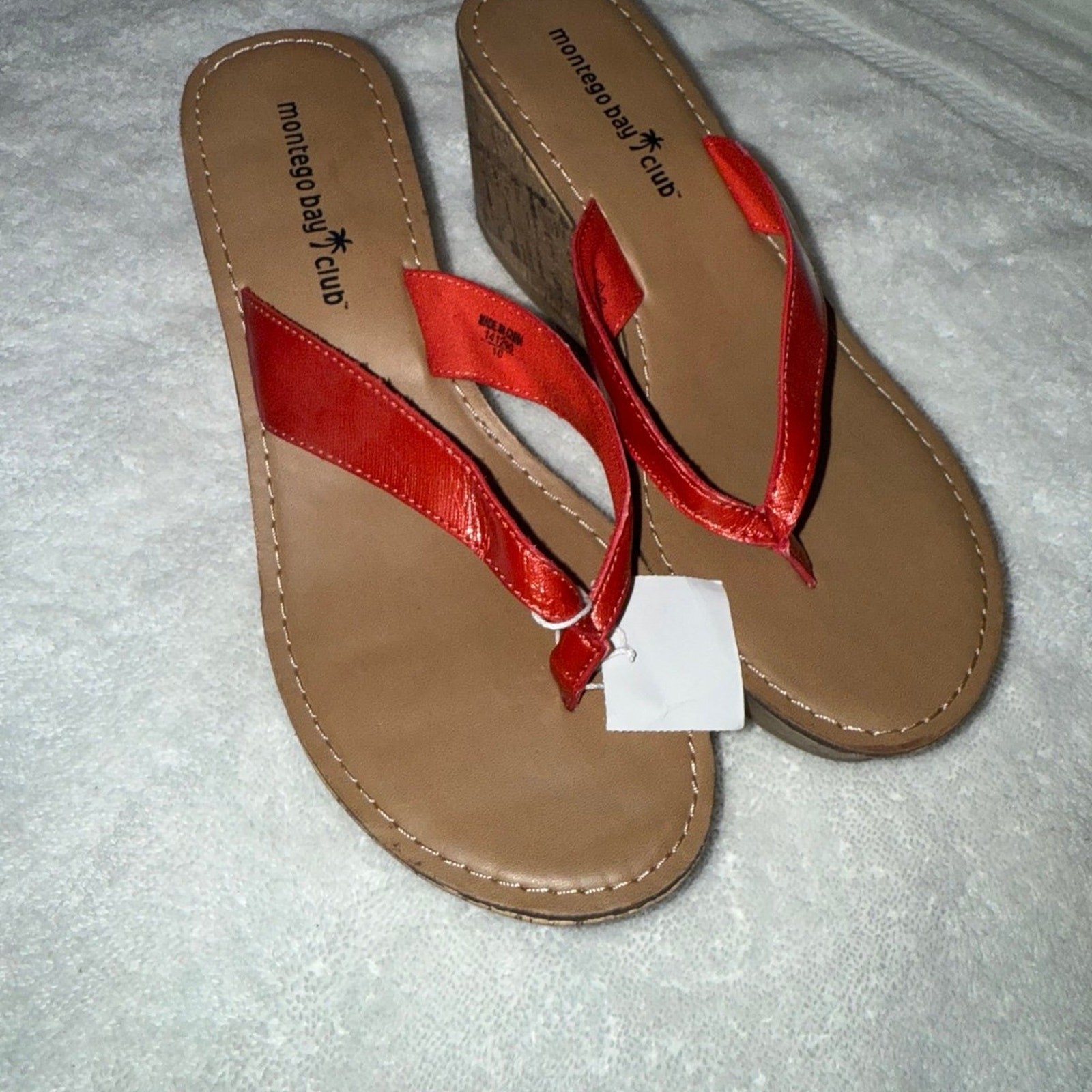 Sandals flip flop wedge -7.5-image