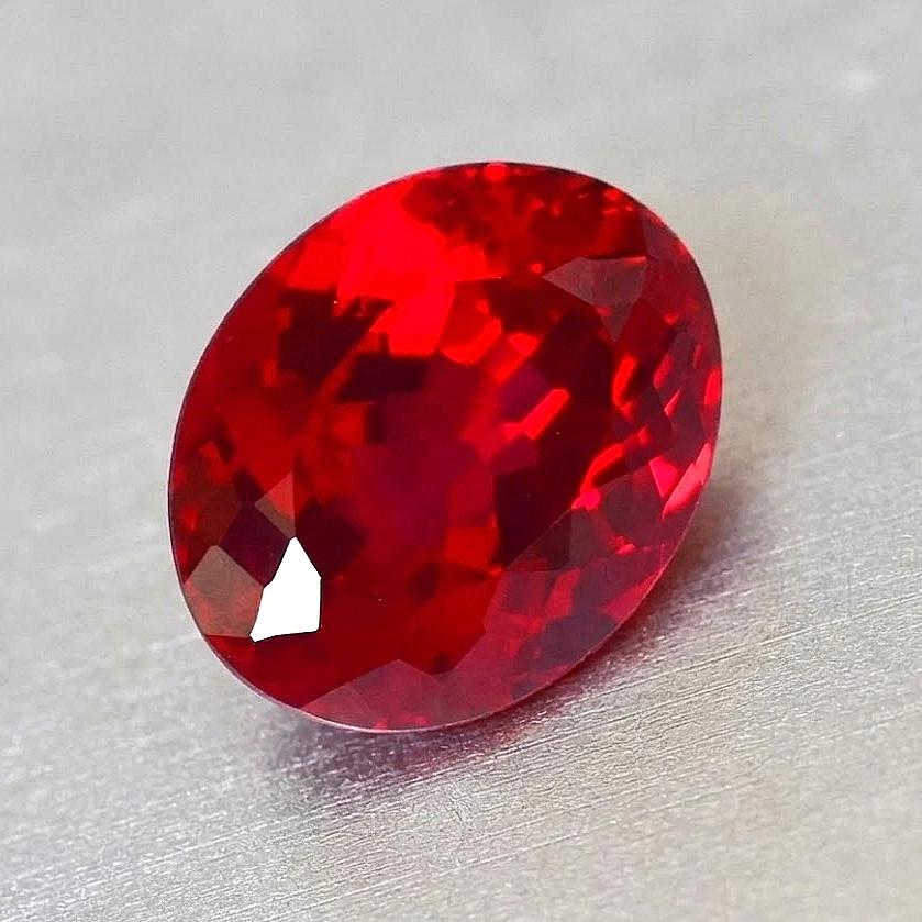 Natural Red Ruby 10 Ct Oval Shape Loose Gemstone for Ring Pendant Best Offer