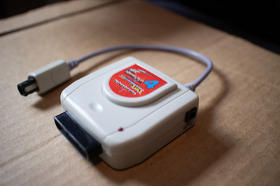 Total Control Plus 4 - PlayStation 1/2 Controller Adapter for SEGA Dreamcast