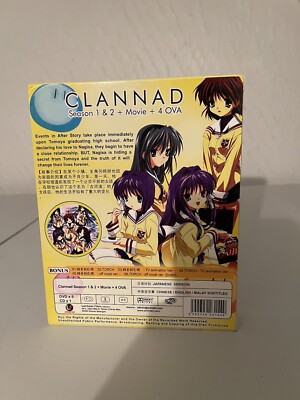 CLANNAD (SEASON 1+2) - ANIME TV SERIES DVD (1-44 EPS+MOVIE+4 OVA