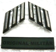 METALL AUFLAGEN Hauptgefreiter Bundeswehr Schulter Klappen Schlaufen St&uuml;cke