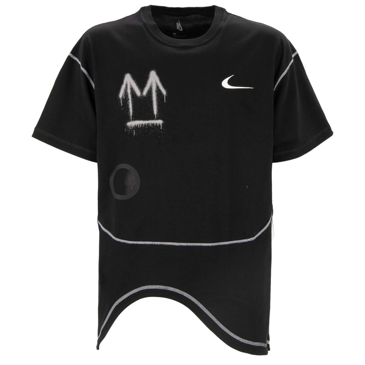 Off-White Virgil Abloh X Nike Oversize Logo Grid T-Shirt Off-White Virgil Abloh X Nike Oversize Logo Grid T-Shirt