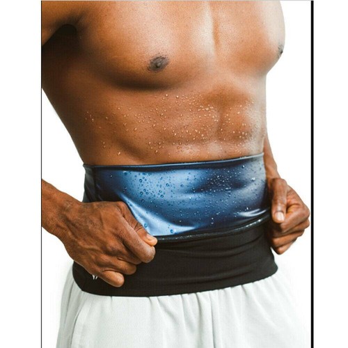 Sauna Waist Trimmer Belly Wrap Fitness Sport Sweat Band Abdominal Trainer Shaper - Picture 3 of 19