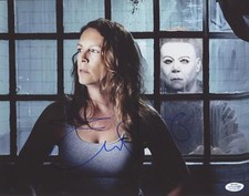 Jamie Lee Curtis "Halloween" AUTOGRAPH Signed 'Laurie Strode' 11x14 Photo ACOA