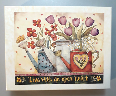 Main Street Press 11 Note Cards Envelopes Vintage 2002 AN OPEN HEART Debi Hron